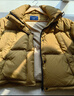 三彩【易打理】2025冬季新款90白鴨絨羽絨服寬松短款面包服M 姜黃色 L 165/88A 曬單實(shí)拍圖