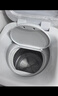 海爾（Haier）迷你波輪全自動(dòng)洗衣機 3KG小型嬰兒內衣洗 高溫除菌 租房一人 家用家電補貼XQBM30-R368 曬單實(shí)拍圖