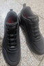 斯凱奇（Skechers）商務(wù)百搭皮鞋男士休閑鞋輕便透氣黑色軟底工作鞋 BLK黑色 42 曬單實(shí)拍圖
