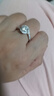 凡愛(ài)天使之眼扭臂鑲莫桑石戒指結婚訂婚戒送女生日禮物仿真鉆莫桑鉆戒 D色莫桑石1克拉 曬單實(shí)拍圖