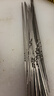 星坊一次性簽子燒烤簽子羊肉串不銹鋼簽穿肉簽燒烤27.5cm*2.2mm50支 曬單實(shí)拍圖