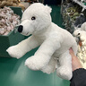 宜家（IKEA）SNUTTIG思納迪北極熊娃娃毛絨玩具公仔抱枕玩偶生日禮物 北極熊/白色 曬單實(shí)拍圖