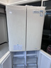 小吉（MINIJ）復古512L十字門(mén)冰箱嵌入式全域凈化雙變頻一級能效風(fēng)冷無(wú)霜大容量奶酪白BCD-JS512WB國家補貼 曬單實(shí)拍圖