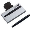 LAMY墨囊鋼筆墨膽芯德國原裝正品T10通用可替換墨水筆芯吸墨器 凌美墨囊【共15支】黑色 曬單實(shí)拍圖