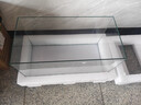 桌面魚(yú)缸家用小型玻璃裸缸客廳辦公室溪流缸生態(tài)造景魚(yú)缸水族箱 長(cháng)寬高：60*30*35厚5mm 曬單實(shí)拍圖