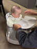 愛(ài)貝多嬰幼兒餐椅寶寶學(xué)坐椅不傷脊柱家用多功能成長(cháng)椅兒童沙發(fā)哄娃神器 灰【標準款】學(xué)坐/遛娃/用餐/洗澡  多功能四合一 曬單實(shí)拍圖
