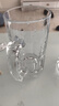 DELISOGA啤酒杯大容量加厚玻璃杯1000ML帶把啤酒杯子1L扎啤杯1300ml英雄杯 2只-八面杯1100ml 曬單實(shí)拍圖