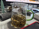 耐高溫公道杯簡(jiǎn)易泡茶杯大容量煮茶公杯家用可過(guò)濾茶海茶水分離器 綠把直身月牙 450ml 1只 曬單實(shí)拍圖