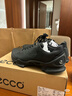 愛(ài)步（ECCO）運動(dòng)鞋男鞋 25年登山鞋徒步休閑男鞋跑步鞋 健步C系列 黑色80046451052 41 (260mm) 曬單實(shí)拍圖