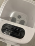 美的（Midea）泡腳桶殺菌足浴盆加熱暖腳自動(dòng)按摩保暖洗腳盆熏蒸暖泡噴淋三八節禮物送媽媽實(shí)用 ZL310 曬單實(shí)拍圖
