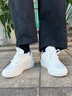 安踏輕松板鞋男鞋春季透氣厚底小白鞋純白色休閑鞋輕便運動(dòng)鞋子男 【輕松1】 紙莎白-2 42 曬單實(shí)拍圖