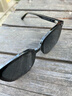 米家方框偏光太陽(yáng)鏡高清男女通用開(kāi)車(chē)防紫外線(xiàn)墨鏡  曜石黑 曬單實(shí)拍圖