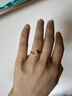 六福珠寶光影金足金炫動(dòng)時(shí)空炫彩工藝實(shí)心黃金戒指計價(jià)GJG0223DS 10號-2.10克(含工費321元) 曬單實(shí)拍圖