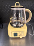 北鼎養生壺全玻璃燒水壺自營(yíng)多功能燉煮壺煮茶壺一體成型辦公室家用恒溫壺電熱水壺1.2L FK571小鵝黃 曬單實(shí)拍圖