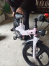 361°兒童自行車(chē)3-6-8歲雙碟剎寶寶腳踏車(chē)男女小孩輔助輪單車(chē)18寸粉色 曬單實(shí)拍圖