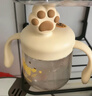 樂(lè )扣樂(lè )扣牛奶杯兒童水杯幼兒園ppsu吸管杯1-3-6歲寶寶喝奶瓶帶刻度直飲杯 曬單實(shí)拍圖