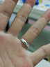 BJYLS999足銀戒指女男素圈食指環(huán)小眾開(kāi)口純銀尾戒飾品生日禮物送女友 【999足銀】極簡(jiǎn)素圈戒指-女款 曬單實(shí)拍圖