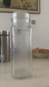 錘紋玻璃杯涼水壺家用套裝初雪水杯冷水壺帶貼紙ins風(fēng)玻璃杯 錘紋套裝一壺四杯【1000ml+200ml*4】 曬單實(shí)拍圖