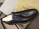 金利來(lái)（Goldlion）男鞋正裝商務(wù)休閑鞋舒適輕便透氣皮鞋50383013301A-黑-42碼 曬單實(shí)拍圖