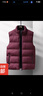 【清倉撿漏】馬甲男士休閑百搭加厚秋冬防寒保暖坎肩加棉背心 酒紅色 5XL 建議180-200斤 曬單實(shí)拍圖