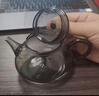 綠昌明茶壺功夫小茶壺泡茶壺加厚耐高溫煮茶壺家用辦公帶把手茶壺 360ml 曬單實(shí)拍圖