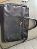 高爾夫（GOLF）商務(wù)公文包男士軟皮手提包15.6/16英寸電腦包辦公出差單肩斜挎包 曬單實(shí)拍圖