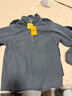 JEEP吉普衛衣男士春秋季搖粒絨保暖長(cháng)袖T恤立領(lǐng)寬松男裝 深灰 2XL 曬單實(shí)拍圖