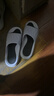 回力運動(dòng)拖鞋男浴室內戶(hù)外穿減震防滑厚底涼拖鞋HL3967白黑色44-45碼 曬單實(shí)拍圖
