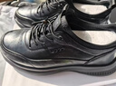 百麗潮搭舒適休閑鞋男鞋牛皮商務(wù)運動(dòng)鞋A1354AM5 黑單里2 40 曬單實(shí)拍圖