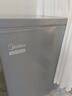 美的（Midea）143L單溫家用冰柜減霜冷藏冷凍柜兩用小冰柜一級能效節能冷柜小型冰箱BD/BC-143KMF(E)國家補貼 曬單實(shí)拍圖