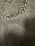 Levi's【補貼改褲】李維斯新款美式休閑女士BARREL高腰寬松錐形牛仔褲 灰色 28 (31) 曬單實(shí)拍圖