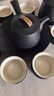 萬(wàn)仟堂（Edenus）高檔茶具套裝 陶瓷中式功夫茶具茶壺茶杯茶杯罐套裝 漢風(fēng)候 曬單實(shí)拍圖