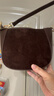 viney牛皮包包女包斜挎餃子包輕奢通勤單肩包生日禮物高級感送女友老婆 曬單實(shí)拍圖