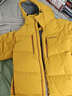 黑冰（BLACKICE）羽絨服男抗寒羽絨衣F8528鵝絨戶(hù)外成人連帽保暖短款防寒服 F8528MJ 黃色【刺繡LOGO】男款 XL 曬單實(shí)拍圖