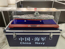 華空智模退伍紀念品003號福建艦航母模型合金國產(chǎn)遼寧號航空母艦成品擺件 【京閃送】鋁箱1：700福建號+合金版 曬單實(shí)拍圖
