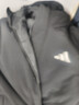 阿迪達斯（adidas）男 運動(dòng)型格系列 3S HOODED INS J 短棉服 JY8303 黑色  L  曬單實(shí)拍圖