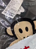大嘴猴（paul frank）長(cháng)袖t恤男士純色polo衫男秋冬季美式打底衫男裝上衣服 黑色 3XL 曬單實(shí)拍圖