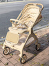 丸丫T9嬰兒推車(chē)雙向輕便可坐可躺折疊四輪避震新生兒高景觀(guān)香檳金 曬單實(shí)拍圖
