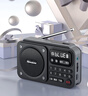 紐曼N123 收音機老人隨身聽(tīng)便攜式小型半導體多功能播放器可插卡充電錄音評書(shū)戲曲故事機音響 黑色 曬單實(shí)拍圖