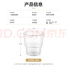 潔日邦一次性杯子航空杯220ml*50只食品級加厚加硬塑料杯辦公商用野餐 曬單實(shí)拍圖