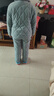 古今（GUJIN）三層夾棉睡衣女冬加絨加厚超厚保暖家居服睡褲可外穿大碼套裝L 曬單實(shí)拍圖