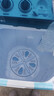 康佳半自動(dòng)雙桶雙缸10公斤 波輪洗衣機大容量 脫水甩干機 以舊換新 家電補貼15% XPB100-7D0S 曬單實(shí)拍圖
