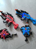 益智星（WiTSTAR）真人CS裝備兒童玩具槍男孩禮物感應鐳射激光投影5對戰3-6手8-12歲 四代雙槍6605+新盾牌（藍+紅） 曬單實(shí)拍圖