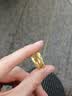 中國黃金（CHINA GOLD）黃金浪漫星河戒指男女款足金滿天星指環開口情侶對戒求婚結婚禮物 約1.59g星河戒指-女款 曬單實拍圖