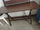 木馬人學(xué)習桌椅小學(xué)生家用簡(jiǎn)約兒童寫(xiě)字作業(yè)書(shū)桌免安裝可升降折疊小桌子 【整裝發(fā)貨 可折疊】升級款-胡桃色100長(cháng)（破損包賠） 曬單實(shí)拍圖