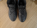 Bata時(shí)裝靴男2025冬季商場(chǎng)新款通勤戶(hù)外休閑厚底低靴W2741DD5 黑色-絨里 41 曬單實(shí)拍圖