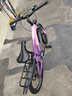 永久（FOREVER）兒童山地車(chē)兒童自行車(chē)兒童山地自行車(chē)6到12歲小學(xué)生新款變速單車(chē) 標配粉紫|單速+輻條輪+后座+車(chē)燈 18寸|身高120-150cm 曬單實(shí)拍圖