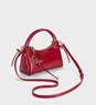 CHARLES&KEITH26春新品新年系列蝴蝶結婚包手提斜挎包包女包CK2-30160255-A Tomato Red番茄朱紅 S 曬單實(shí)拍圖