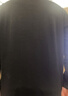 凡客誠品（VANCL）純棉長(cháng)袖T恤男春秋季圓領(lǐng)內搭衣服休閑寬松透氣打底衫 黑色 L 曬單實(shí)拍圖