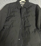 HLA羽絨服男冬秀場(chǎng)同款山不在高系列翻領(lǐng)外套男 黑色36 L 175/92A 推薦137~150斤 曬單實(shí)拍圖